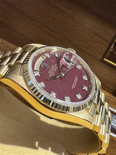 rolex day date rubellite|rolex day date reviews.